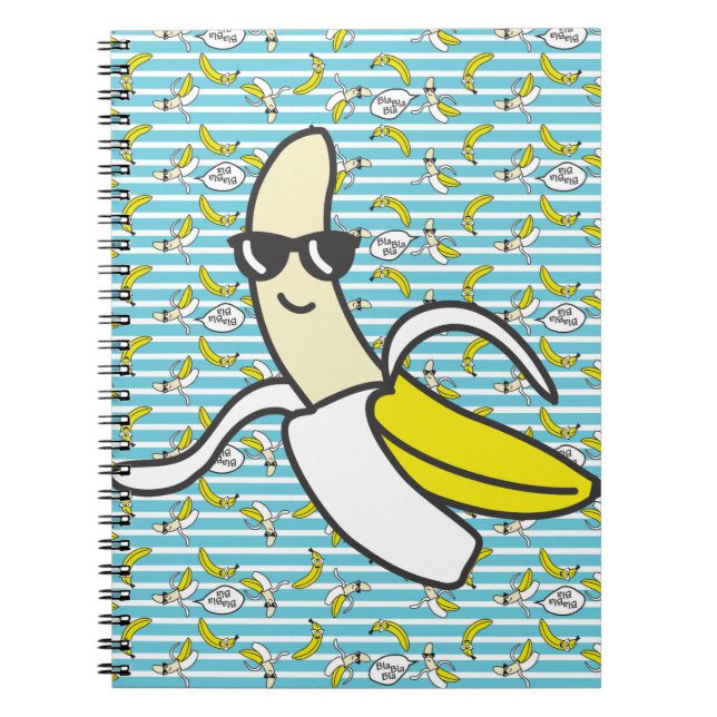 Espiral Caderno das bananas (Frente)