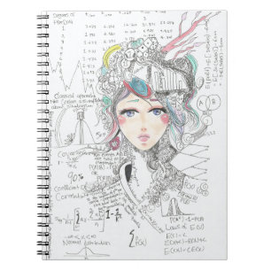 Espiral Caderno das estatísticas