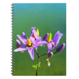 Espiral Caderno das flores