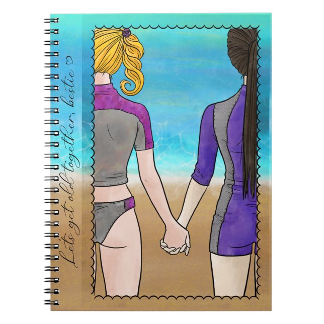 Espiral Caderno das Melhores Amigas (Frente)