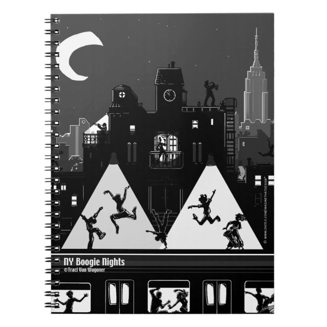 Espiral Caderno das noites da dança de NY (Frente)