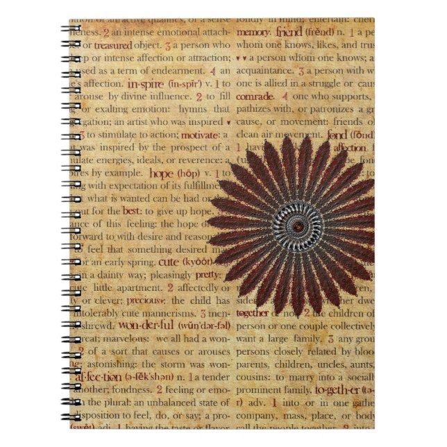 Espiral Caderno das palavras (Frente)