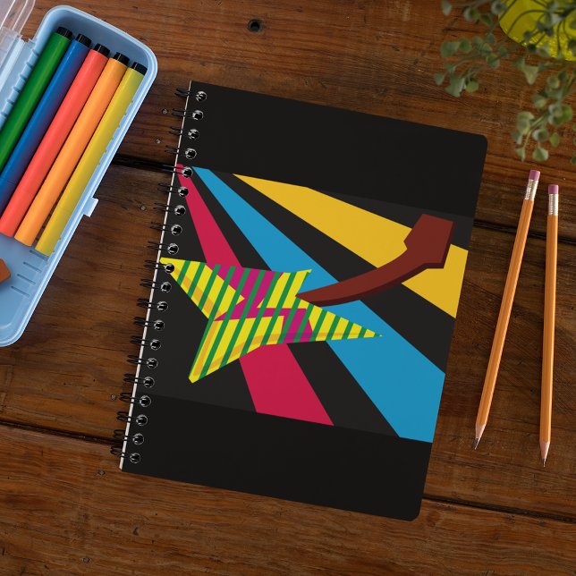 Espiral Caderno de Arte de Guitarra Colorido (Criador carregado)