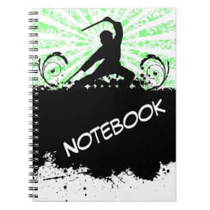 Espiral Caderno de artes marciais