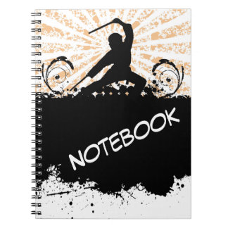 Espiral Caderno de artes marciais