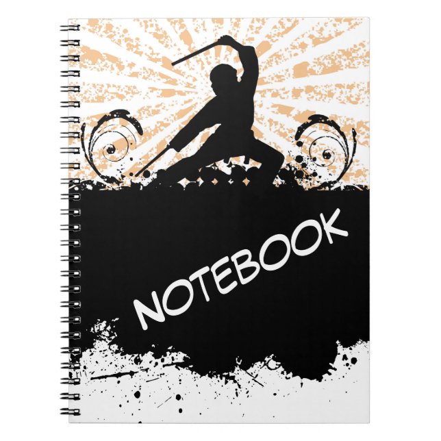 Espiral Caderno de artes marciais (Frente)