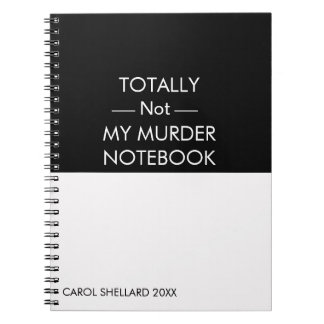 Espiral Caderno de Assassinato Totalmente Não Meu – Humor