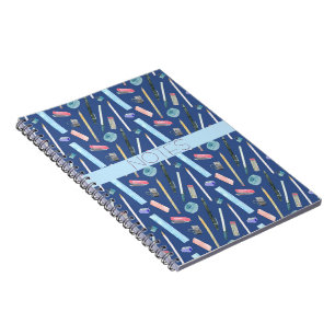 ESPIRAL CADERNO DE AULA DE MATEMÁTICA AZUL AQUA ROSA