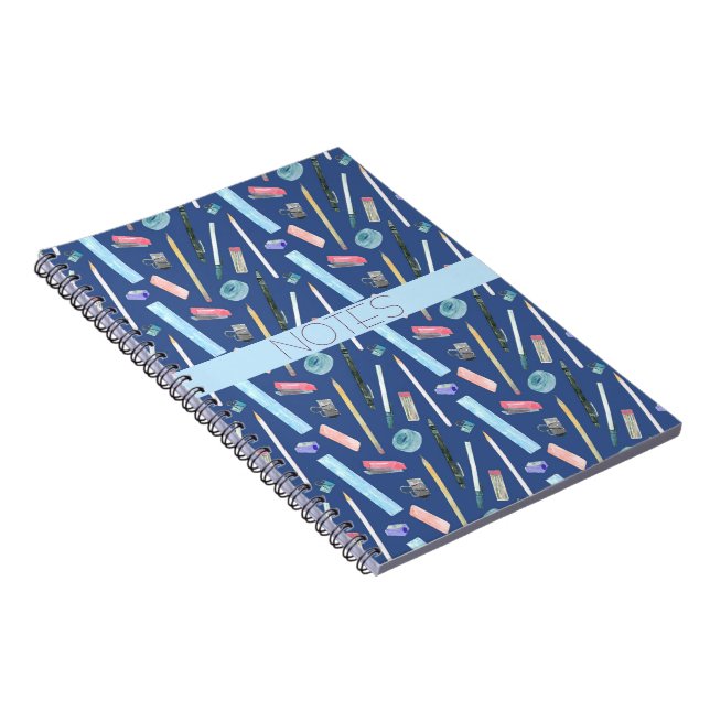ESPIRAL CADERNO DE AULA DE MATEMÁTICA AZUL AQUA ROSA (Lado Direito)