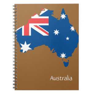 Espiral Caderno de Austrália