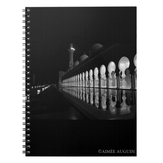 Espiral Caderno de B&W Abu Dhabi (Frente)