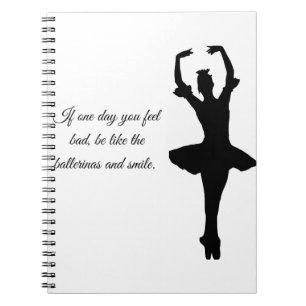 Espiral Caderno de bailarina