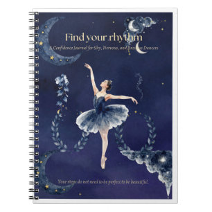 Espiral Caderno de Bailarina Encontre Seu Ritmo   Ava Sola