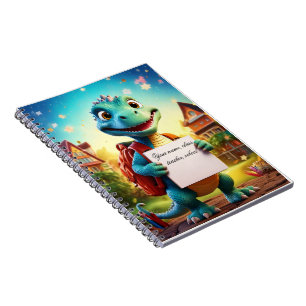 Espiral Caderno de bebê - Dinossauro