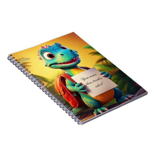 Espiral Caderno de bebê - Seja meu amigo - coloque seu nom (Lado Direito)