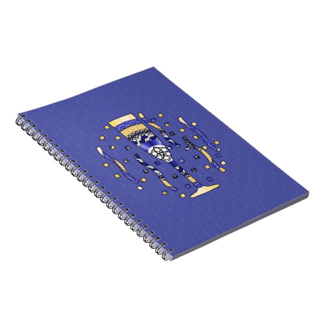 Espiral Caderno de Brinde de Ano Novo (Lado Direito)