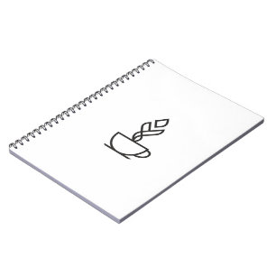 Espiral Caderno de Café Geométrico Minimalista