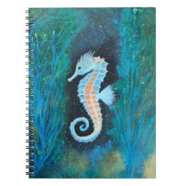 Espiral Caderno de cavalos-marinhos