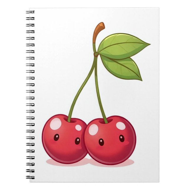 Espiral Caderno de cerejas  (Frente)