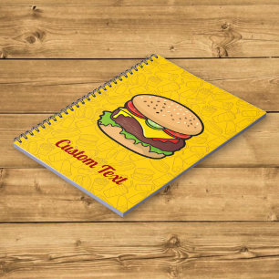 Espiral Caderno de Cheeseburger