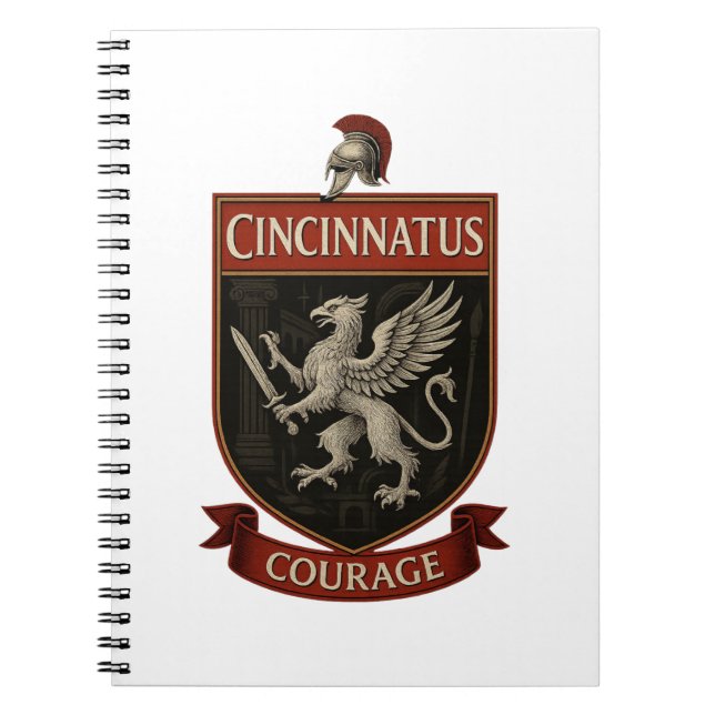 Espiral Caderno de Cincinnatus (Frente)