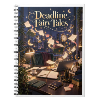 Espiral Caderno de Contos de Fadas dos Prazos ✨