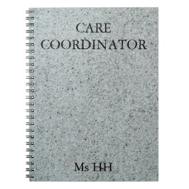 Espiral Caderno de Coordenador de Cuidados
