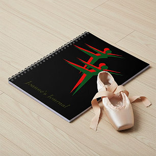 Espiral Caderno de Dançarinas Femininas