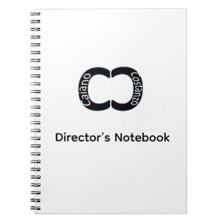 Espiral Caderno de Diretor da CC Productions