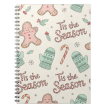 Caderno de Doodle de Natal Tis the Season | Fofo 