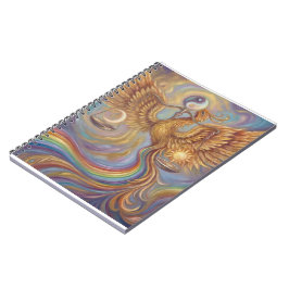 Espiral Caderno de Equilíbrio Phoenix Yin Yang