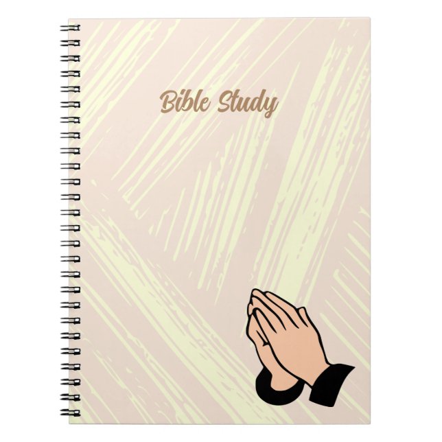 Espiral Caderno de Estudo Bíblico (Frente)
