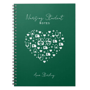 Espiral Caderno de Estudo Personalizado Minimalista para E