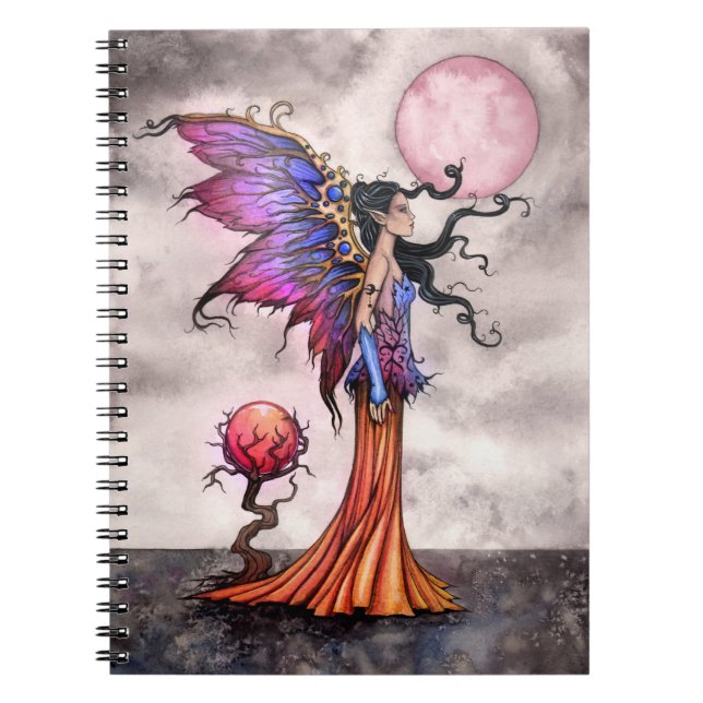 Espiral Caderno de Fadas da Fantasia Abigail (Frente)