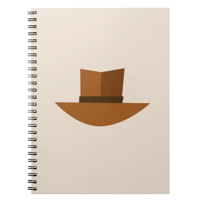 Espiral Caderno de Fedora (Frente)