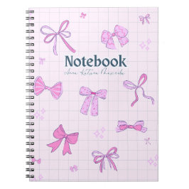 Espiral caderno de flores personalizado / flores