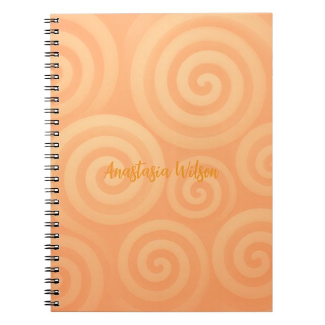 Espiral Caderno de Formas Abstratas (Frente)