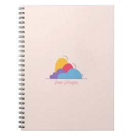 Espiral Caderno de Formas Abstratas