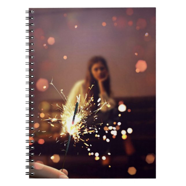 Espiral Caderno de Fotos (80 Páginas Preto e Branco) (Frente)