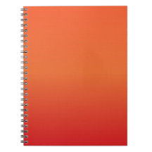 Caderno de Fotos com Gradiente de Pôr do Sol