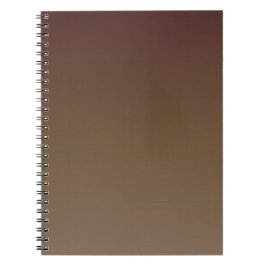 Espiral Caderno de Fotos com Gradiente Marrom