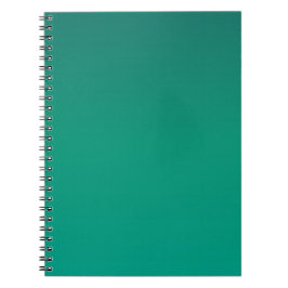 Espiral Caderno de Fotos com Gradiente Verde de Folhagem