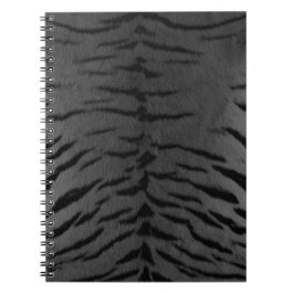 Espiral Caderno de Fotos com Impressão de Pele de Tigre Ci