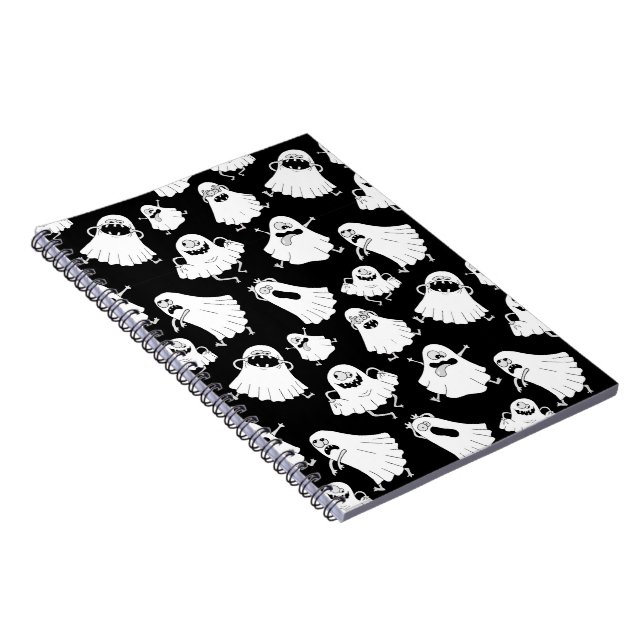 Espiral Caderno de Fotos de Fantasmas Bobos (Lado Direito)
