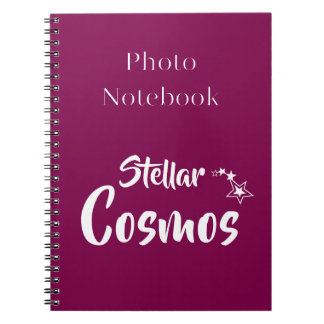 Espiral Caderno de Fotos Espirais do Cosmos Estelar