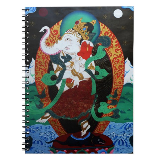 Espiral Caderno de Ganesh da dança (Frente)