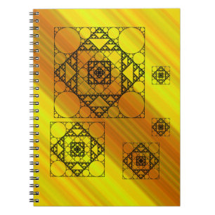 Espiral Caderno de Geometria Fractal