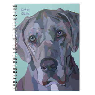 Espiral Caderno de great dane