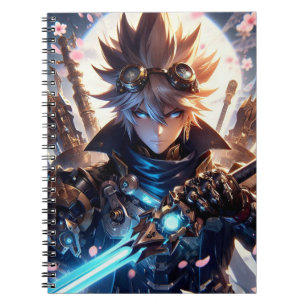 Espiral Caderno de Guerreiro de Anime