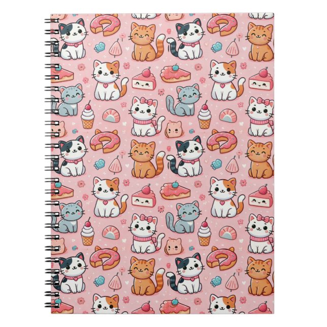 Espiral Caderno de Impressão Total (Frente)